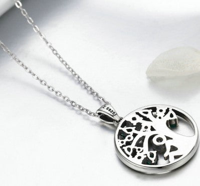 Tree of Life Sterling Silver  Pendant Necklaces